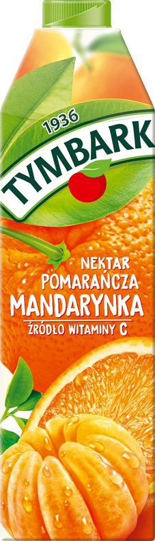 tymbark nektar pomarańcza mandarynka